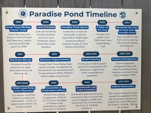 Paradise Pond Port Aransas birding photo 4