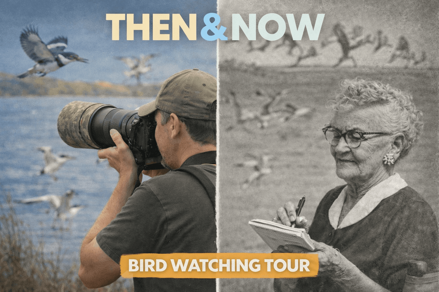 Then & Now Classic Birding Route