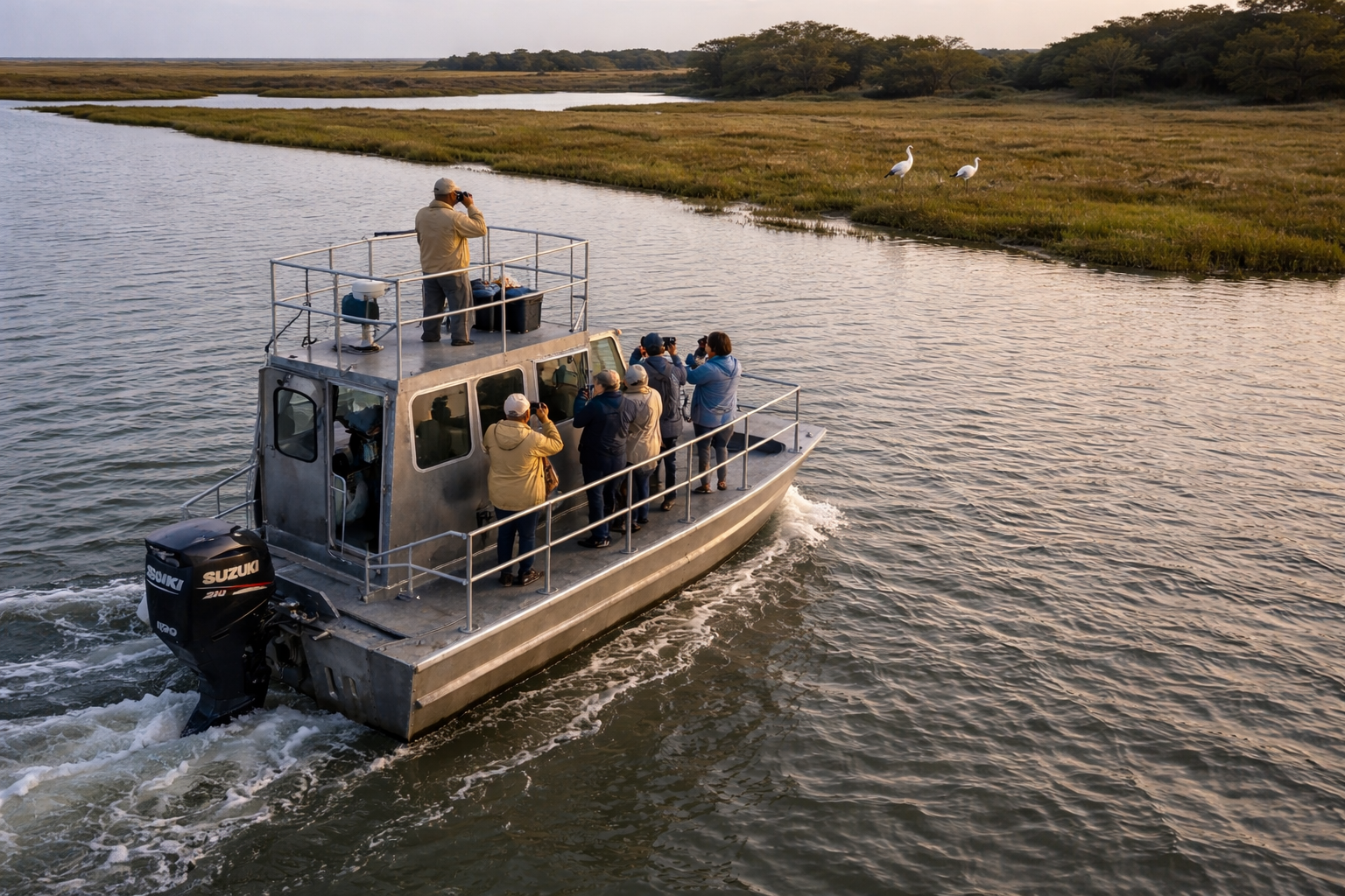 Guided Whooping Crane Tours