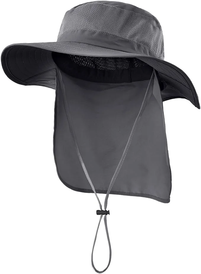 UPF 50+ Wide-Brim Sun Hat