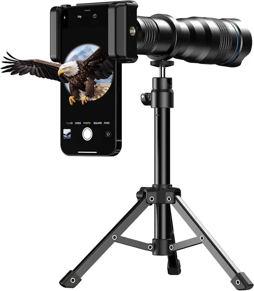 Evil Eye 36X Telephoto Phone Lens with Tripod