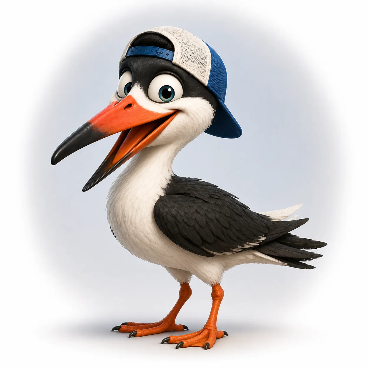 Skimmer Skip — Black Skimmer character
