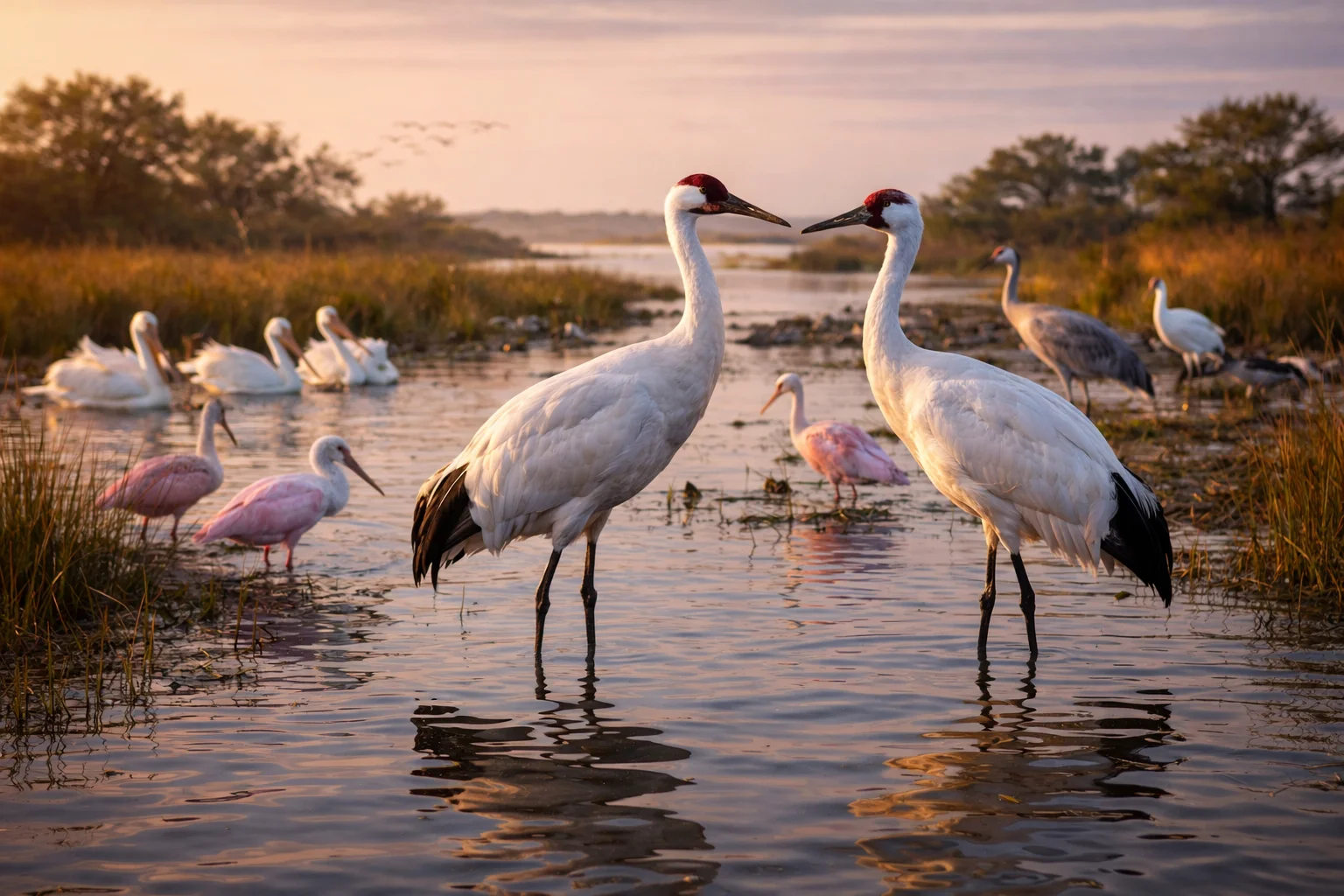 Aransas Loop GTCBT — Goose Island State Park and whooping crane country